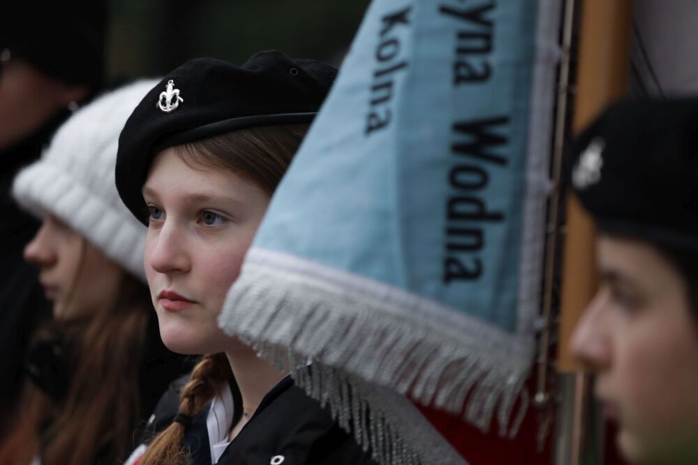 Obchody rocznicy Marszu Śmierci – Pszczyna, 18 stycznia 2024. Fot. Mikołaj Bujak (IPN)