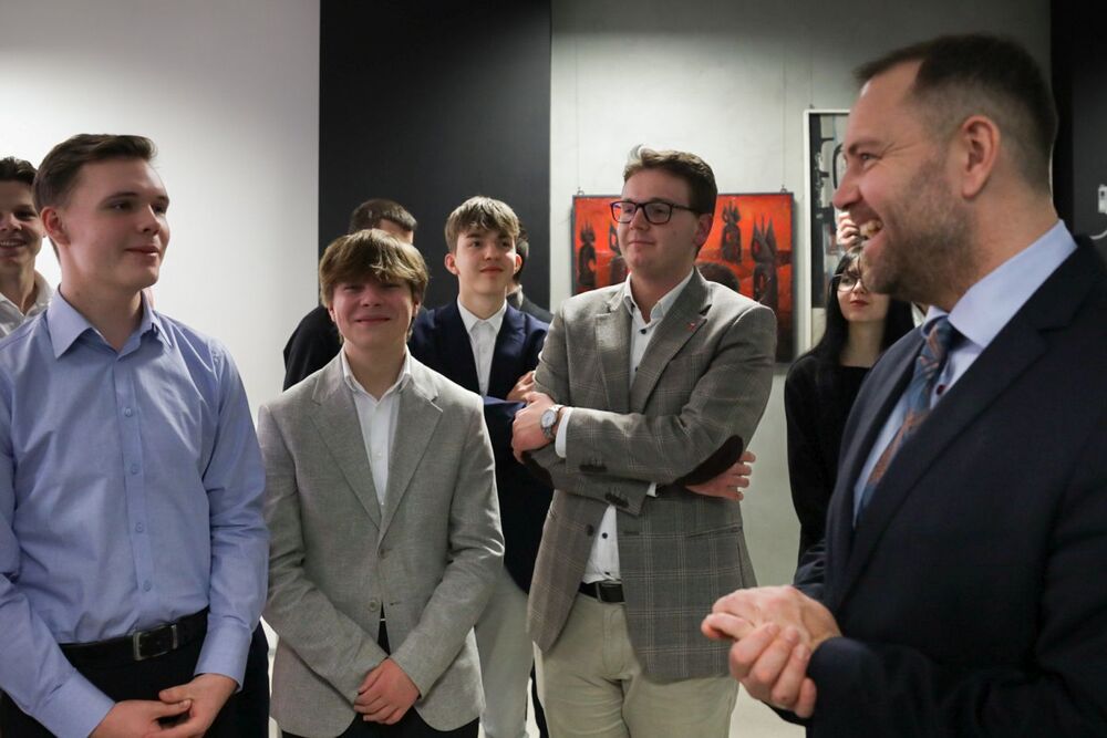 Prezentacja 5 tomu „Encyklopedii Solidarności” w Katowicach – 18 stycznia 2024. Fot. Mikołaj Bujak (IPN)