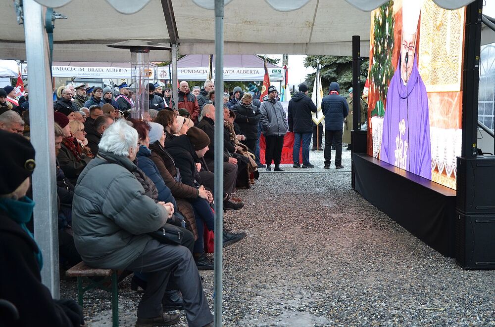 Uroczystości pogrzebowe ks. Tadeusza Isakowicza-Zaleskiego. Fot. Janusz Ślęzak (IPN)