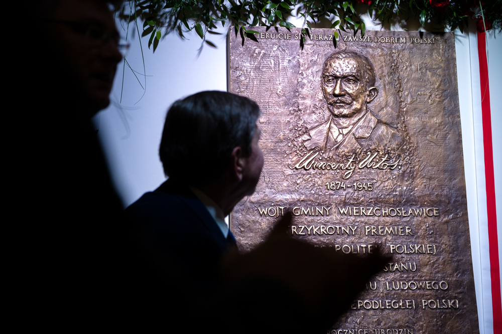 Uroczystości w Wierzchosławicach w 150. rocznicę urodzin Wincentego Witosa – 21 stycznia 2024. Fot. Sławek Kasper (IPN)