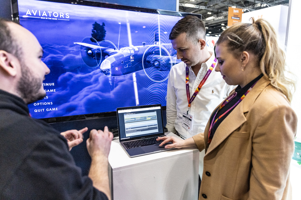 Światowa premiera edukacyjnego projektu gamingowego IPN „Lotnicy” w Londynie – 24 stycznia 2024. Fot. Paweł Grabowski (WOW Pictures)