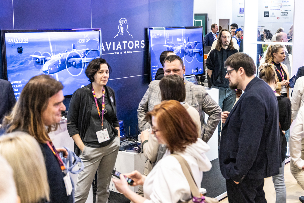 Światowa premiera edukacyjnego projektu gamingowego IPN „Lotnicy” w Londynie – 24 stycznia 2024. Fot. Paweł Grabowski (WOW Pictures)