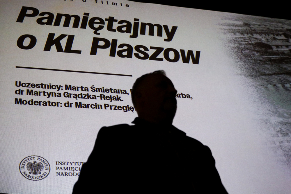 Projekcja filmu dokumentalnego „Pamiętajmy o KL Plaszow” – Warszawa, 24 stycznia 2024. Fot. Sławek Kasper (IPN)