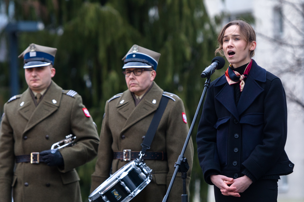 Międzynarodowy Dzień Pamięci o Ofiarach Holokaustu – Warszawa, 26 stycznia 2024 r. Fot. Sławek Kasper (IPN)