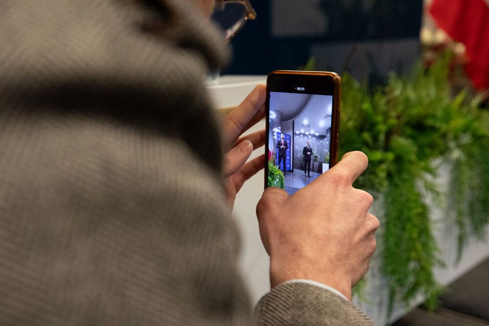 Znikające Symbole Pamięci: briefing prasowy prezesa IPN – Warszawa, 31 stycznia 2024. Fot. Mikołaj Bujak (IPN)