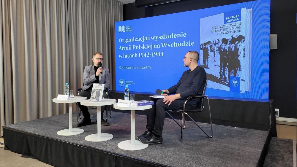 Spotkanie z cyklu „Książki pełne historii” – Warszawa, 31 stycznia 2024. Fot. Olga Makarewicz (IPN)