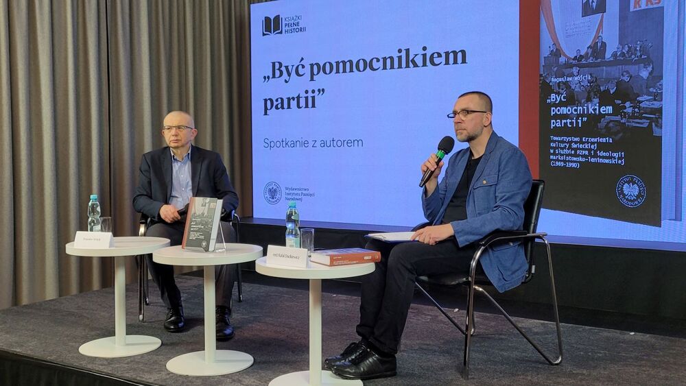 Spotkanie z cyklu „Książki pełne historii” – Warszawa, 31 stycznia 2024. Fot. Olga Makarewicz (IPN)