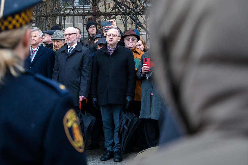 80. rocznica akcji bojowej „Kutschera” – Warszawa, 1 lutego 2024 r. Fot. Sławek Kasper (IPN)