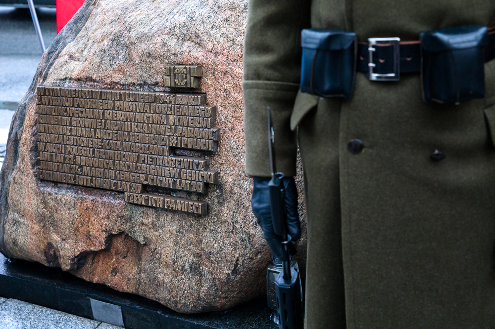 80. rocznica akcji bojowej „Kutschera” – Warszawa, 1 lutego 2024 r. Fot. Sławek Kasper (IPN)