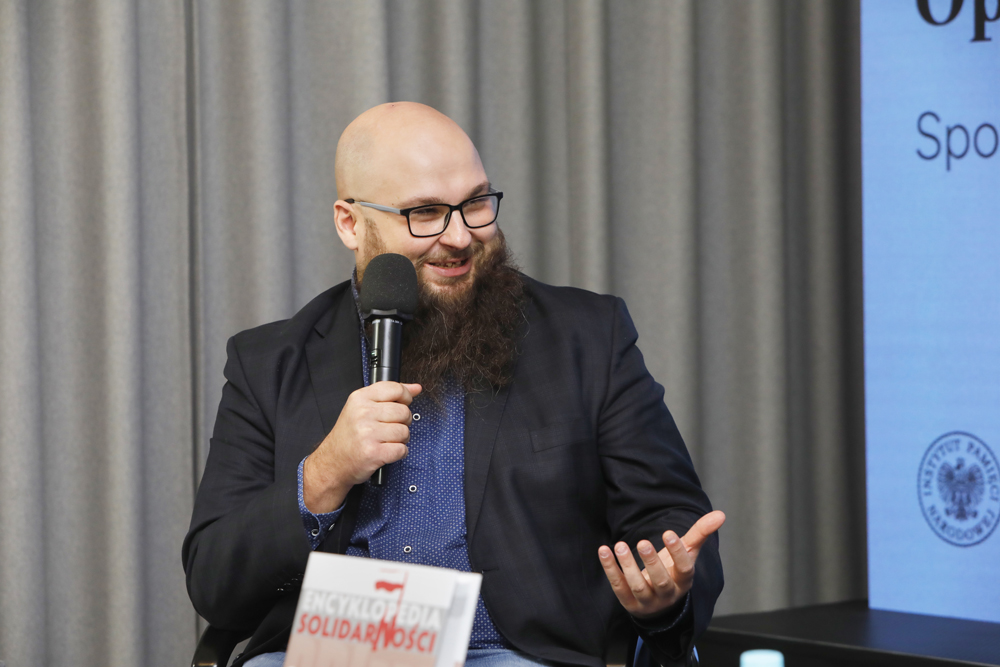 Spotkanie z cyklu „Książki pełne historii” – Warszawa, 31 stycznia 2024 r. Fot. Piotr Życieński (IPN)