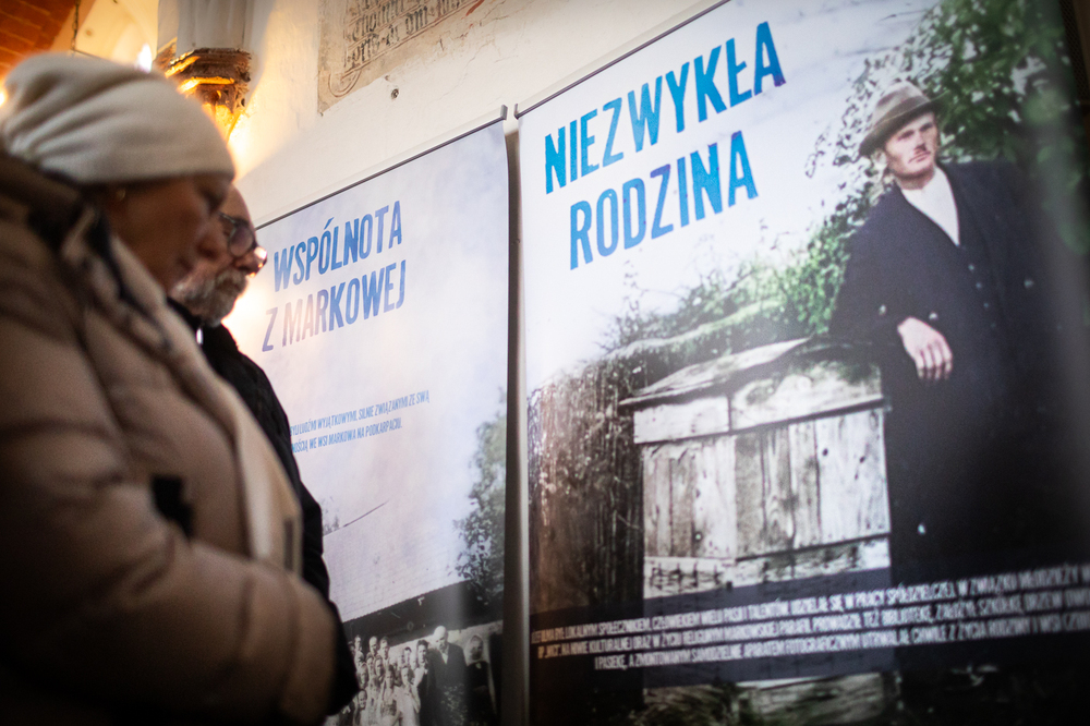 Otwarcie wystawy „Błogosławieni Ulmowie z Markowej” w Gdańsku – 4 lutego 2024. Fot. Sławek Kasper (IPN)