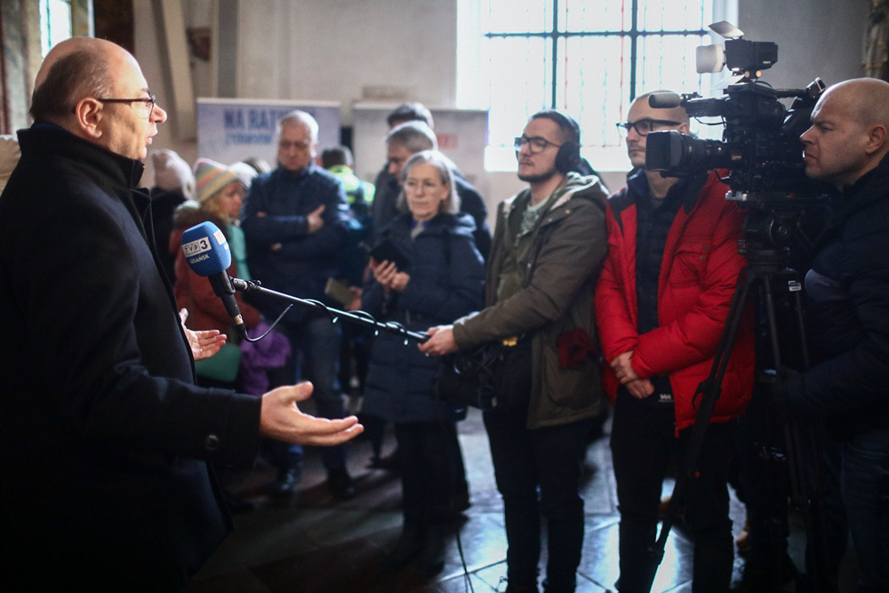 Otwarcie wystawy „Błogosławieni Ulmowie z Markowej” w Gdańsku – 4 lutego 2024. Fot. Sławek Kasper (IPN)