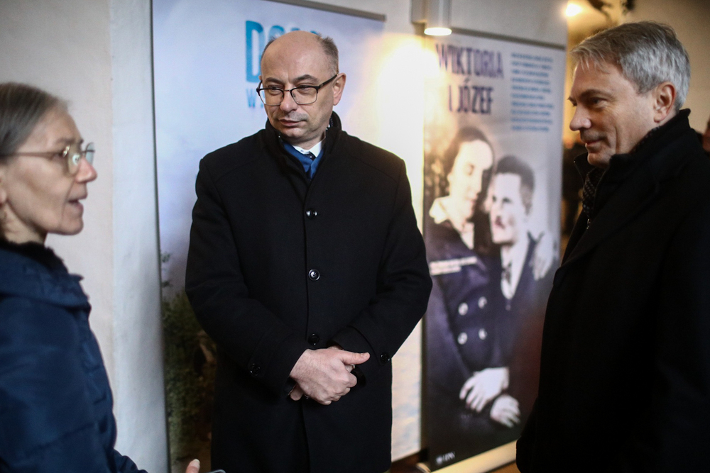 Otwarcie wystawy „Błogosławieni Ulmowie z Markowej” w Gdańsku – 4 lutego 2024. Fot. Sławek Kasper (IPN)