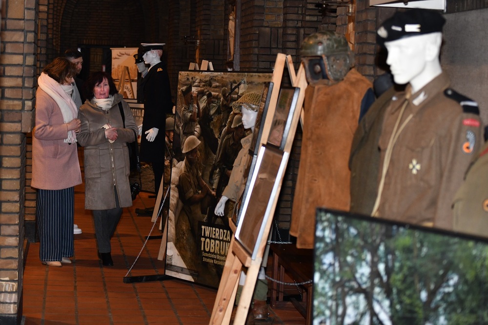 Wystawa IPN „Szlaki Nadziei. Odyseja Wolności” w Bredzie – 4 lutego 2024. Fot. Witold Gudyś