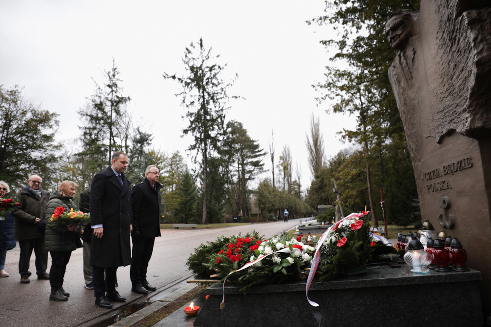 Piąta rocznica śmierci Jana Olszewskiego – Warszawa, 7 lutego 2024. Fot. Mikołaj Bujak (IPN)
