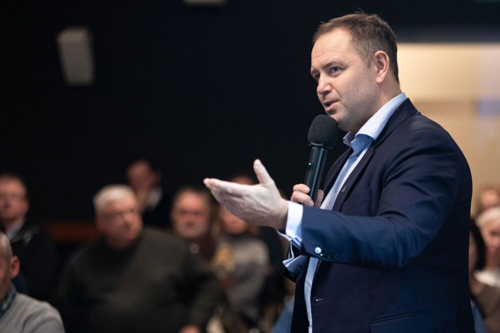 Spotkanie z cyklu „Tajemnice bezpieki” – Warszawa, 5 lutego 2024. Fot. Mikołaj Bujak (IPN)