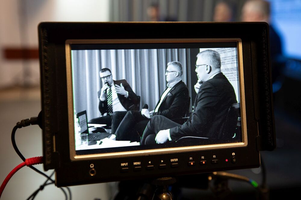 Spotkanie z cyklu „Tajemnice bezpieki” – Warszawa, 5 lutego 2024. Fot. Mikołaj Bujak (IPN)