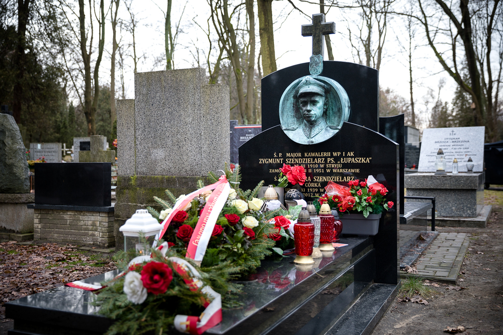 Upamiętniliśmy Żołnierzy Niezłomnych straconych 73 lata temu – Warszawa, 8 lutego 2024. Fot. Sławek Kasper (IPN)