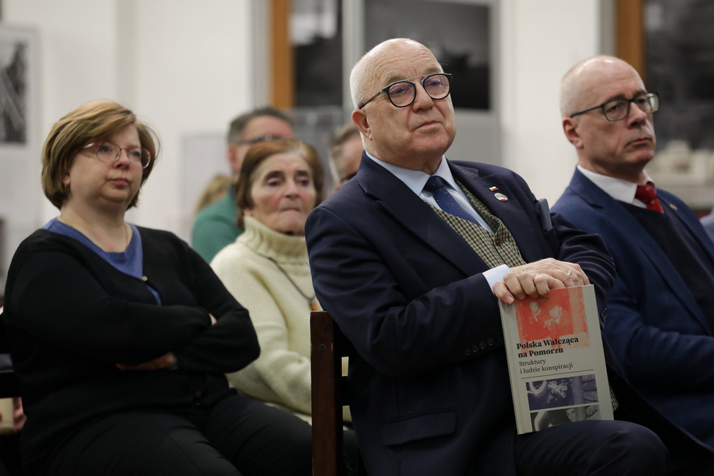 Dyskusja „Wokół postaci śp. Prezydenta Lecha Kaczyńskiego – Gdańsk, 12 lutego 2024. Fot. Mikołaj Bujak (IPN)