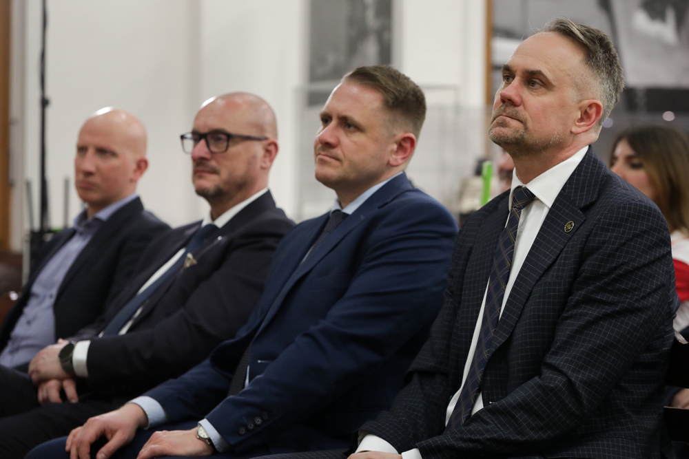 Dyskusja „Wokół postaci śp. Prezydenta Lecha Kaczyńskiego – Gdańsk, 12 lutego 2024. Fot. Mikołaj Bujak (IPN)