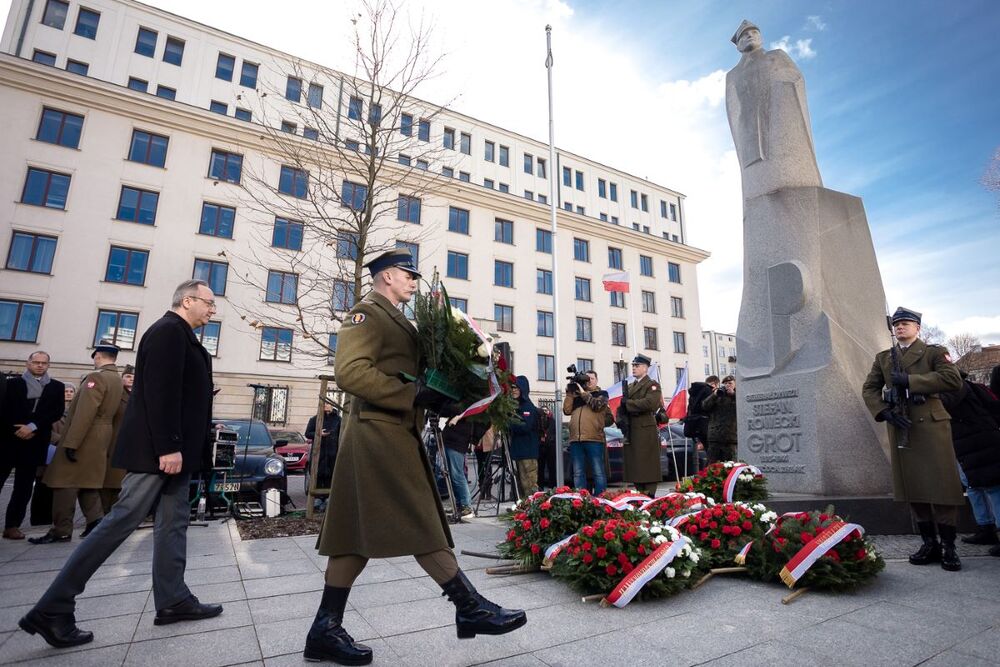 82. rocznica przekształcenia Związku Walki Zbrojnej w Armię Krajową – Warszawa, 14 lutego 2024. Fot. Sławek Kasper (IPN)