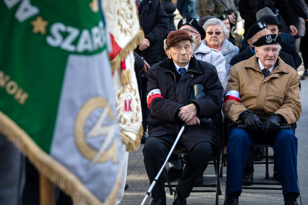 82. rocznica przekształcenia Związku Walki Zbrojnej w Armię Krajową – Warszawa, 14 lutego 2024. Fot. Sławek Kasper (IPN)