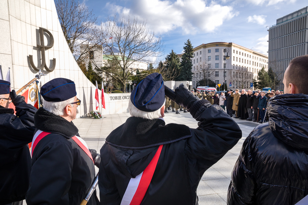 82. rocznica przekształcenia Związku Walki Zbrojnej w Armię Krajową – Warszawa, 14 lutego 2024. Fot. Sławek Kasper (IPN)