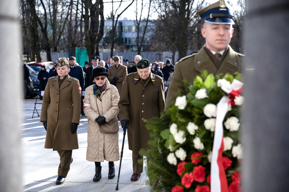 82. rocznica przekształcenia Związku Walki Zbrojnej w Armię Krajową – Warszawa, 14 lutego 2024. Fot. Sławek Kasper (IPN)