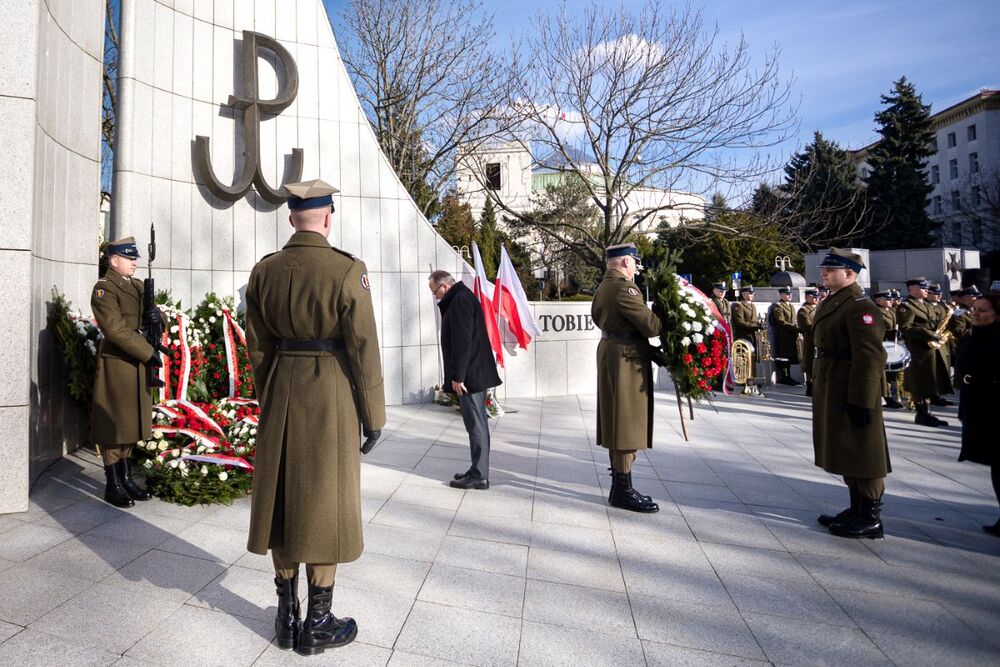 82. rocznica przekształcenia Związku Walki Zbrojnej w Armię Krajową – Warszawa, 14 lutego 2024. Fot. Sławek Kasper (IPN)