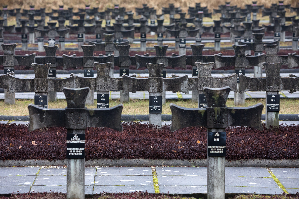 Upamiętniliśmy Macieja Rataja, marszałka Sejmu II RP – Palmiry, 19 lutego 2024 r. Fot. Sławek Kasper (IPN)