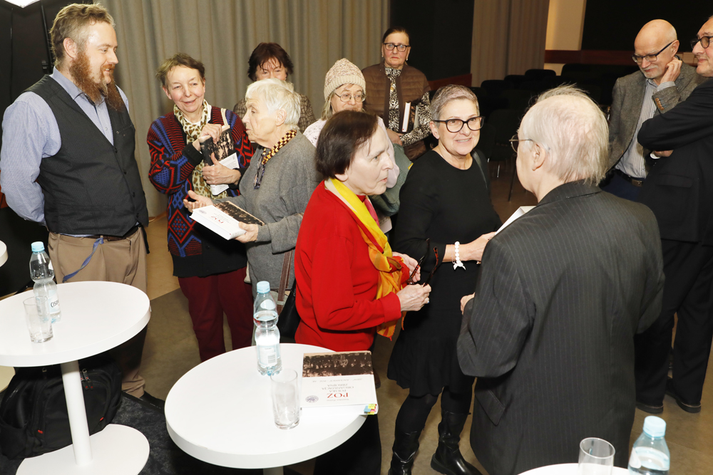 Spotkanie wokół książki „POZ. Polska Organizacja Zbrojna: Siew – Racławice – POZ – AK” autorstwa Stanisława Pietrasa – 21 lutego 2024. Fot. Piotr Życieński (IPN)