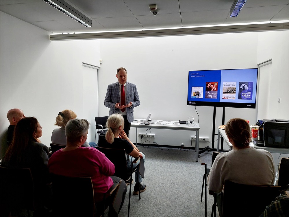 Polacy ratujący Żydów – warsztaty archiwalne dla nauczycieli – Markowa, 22 lutego 2024. Fot.: Anna Lasek/Magdalena Mołczanowska/Paweł Zielony (AIPN)