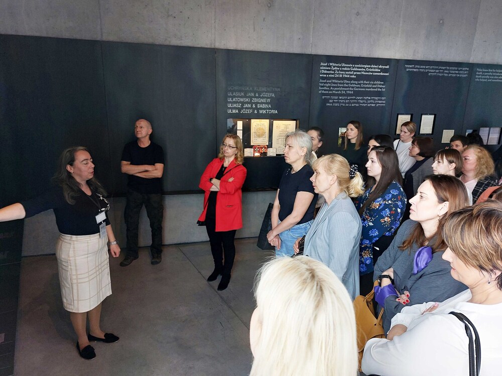 Polacy ratujący Żydów – warsztaty archiwalne dla nauczycieli – Markowa, 22 lutego 2024. Fot.: Anna Lasek/Magdalena Mołczanowska/Paweł Zielony (AIPN)