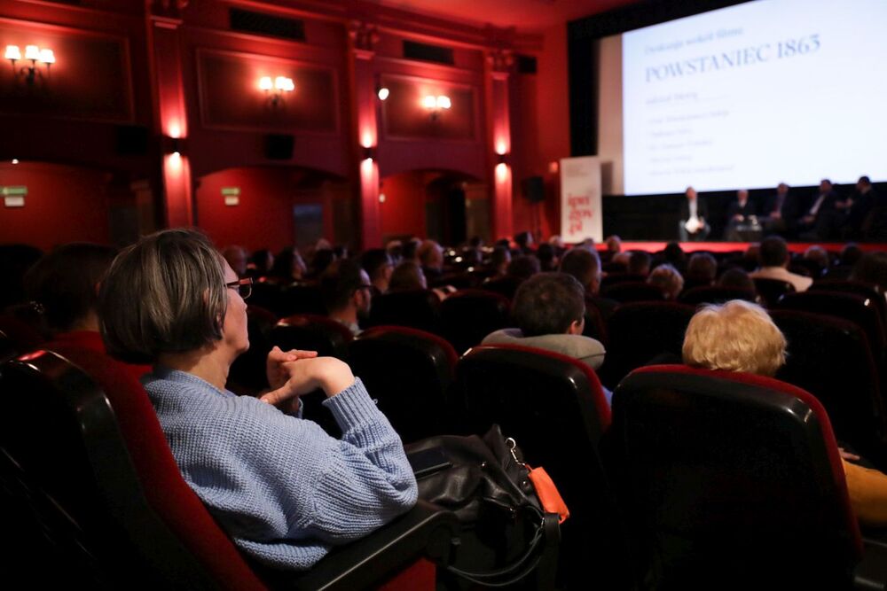 Pokaz filmu „Powstaniec 1863” – 27 lutego 2024. Fot. Mikołaj Bujak (IPN)