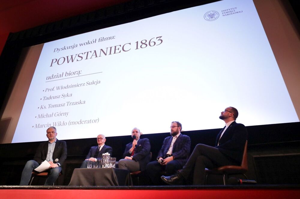 Pokaz filmu „Powstaniec 1863” – 27 lutego 2024. Fot. Mikołaj Bujak (IPN)