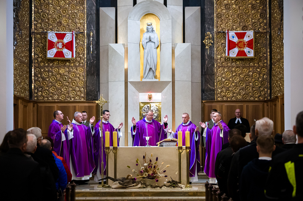 Obchody 80. rocznicy zbrodni na ludności polskiej w Hucie Pieniackiej – Warszawa, 20 lutego 2024. Fot. Sławek Kasper (IPN)