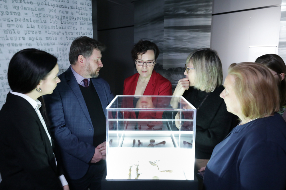 Wystawa „Tajemnice przedmiotu” – Warszawa, 29 lutego 2024 r. Fot. Mikołaj Bujak (IPN)