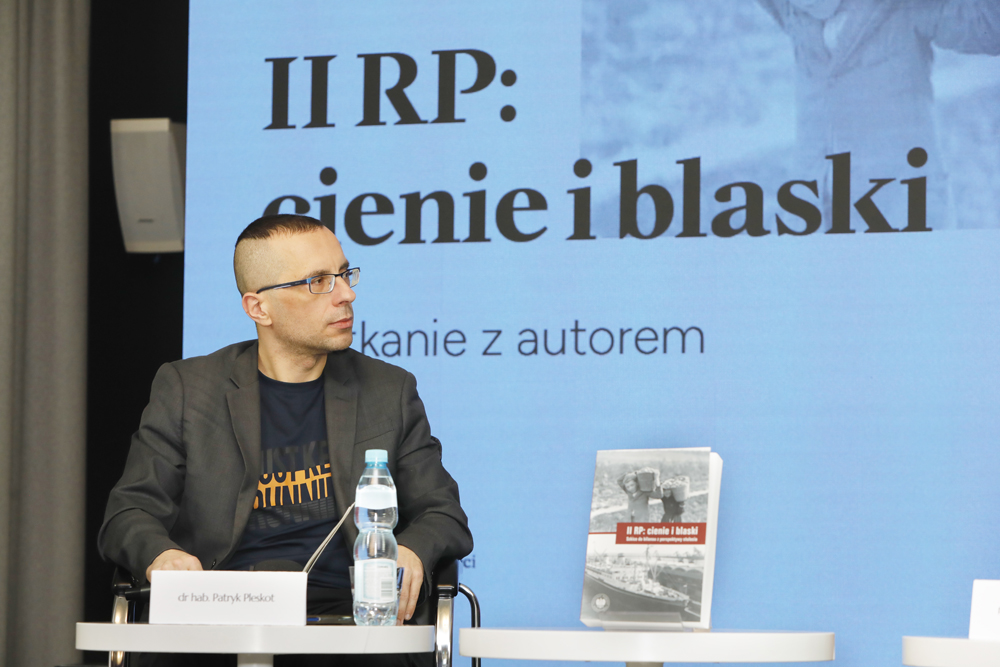 Spotkanie z cyklu „Książki pełne historii” – Warszawa, 28 lutego 2024. Fot. Piotr Życieński (IPN)