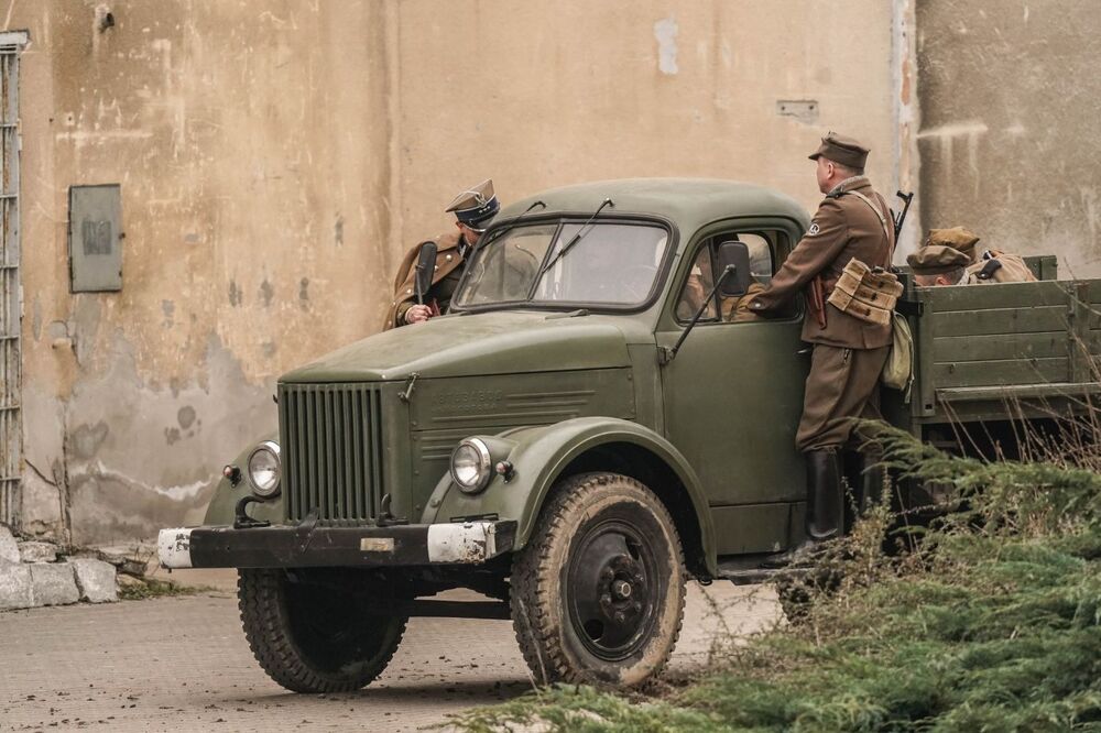 Rekonstrukcja historyczna „Odbicie więźniów z posterunku MO” w Muzeum Żołnierzy Wyklętych i Więźniów Politycznych PRL – Warszawa, 2 marca 2024. Fot. Paweł Ossoliński