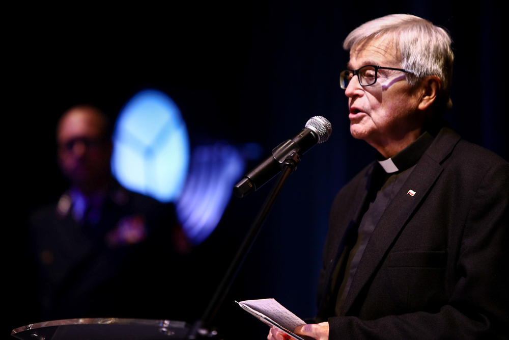 Uroczystość wręczenia odznaki „Krzyż Pamięci Niezłomnych Żołnierzy Wyklętych” w Muzeum Żołnierzy Wyklętych – Ostrołęka, 2 marca 2024. Fot. Sławek Kasper (IPN)