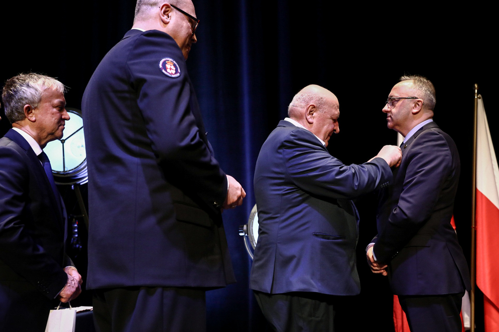 Uroczystość wręczenia odznaki „Krzyż Pamięci Niezłomnych Żołnierzy Wyklętych” w Muzeum Żołnierzy Wyklętych – Ostrołęka, 2 marca 2024. Fot. Sławek Kasper (IPN)