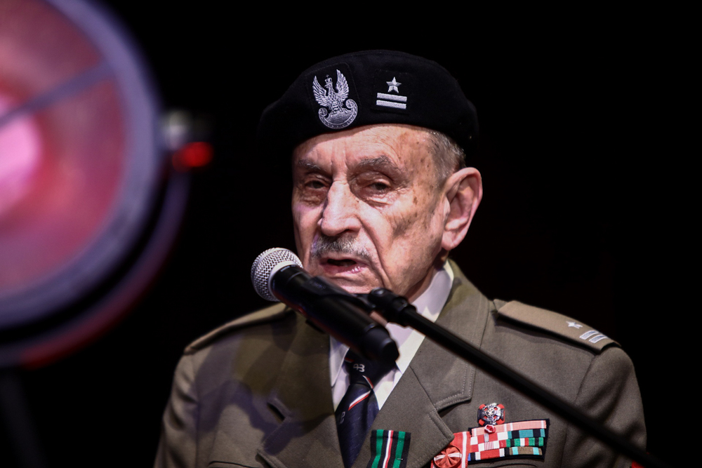 Uroczystość wręczenia odznaki „Krzyż Pamięci Niezłomnych Żołnierzy Wyklętych” w Muzeum Żołnierzy Wyklętych – Ostrołęka, 2 marca 2024. Fot. Sławek Kasper (IPN)