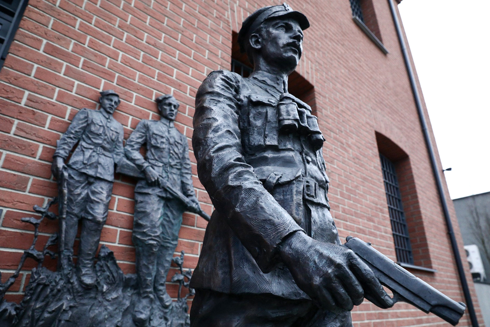 Zastępca prezesa IPN dr hab. Karol Polejowski z wizytą w Muzeum Żołnierzy Wyklętych – Ostrołęka, 2 marca 2024. Fot. Sławek Kasper (IPN)