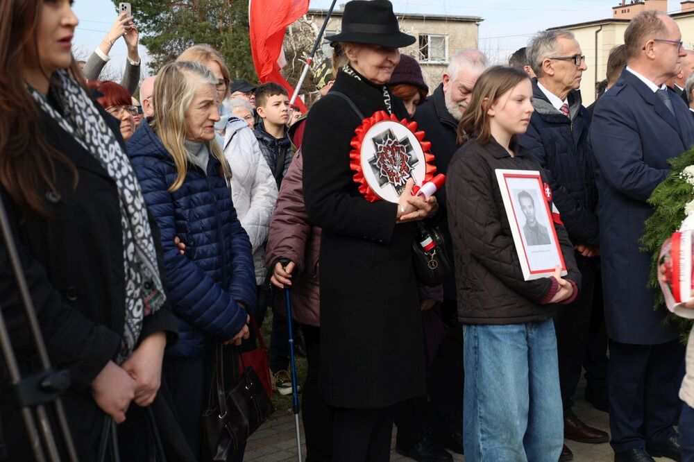 Uroczystość odsłonięcia pomnika ppłk. Ludwika Marszałka oraz Żołnierzy Niezłomnych – Dębica, 3 marca 2024. Fot. Katarzyna Gajda-Bator (IPN)