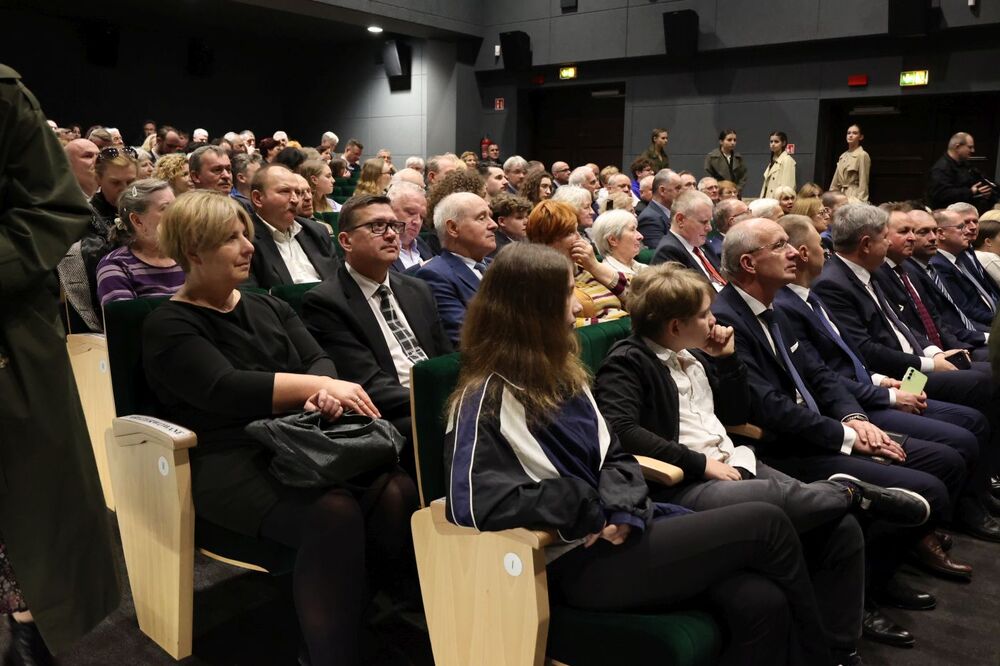 Uroczystość odsłonięcia pomnika ppłk. Ludwika Marszałka oraz Żołnierzy Niezłomnych – Dębica, 3 marca 2024. Fot. Katarzyna Gajda-Bator (IPN)