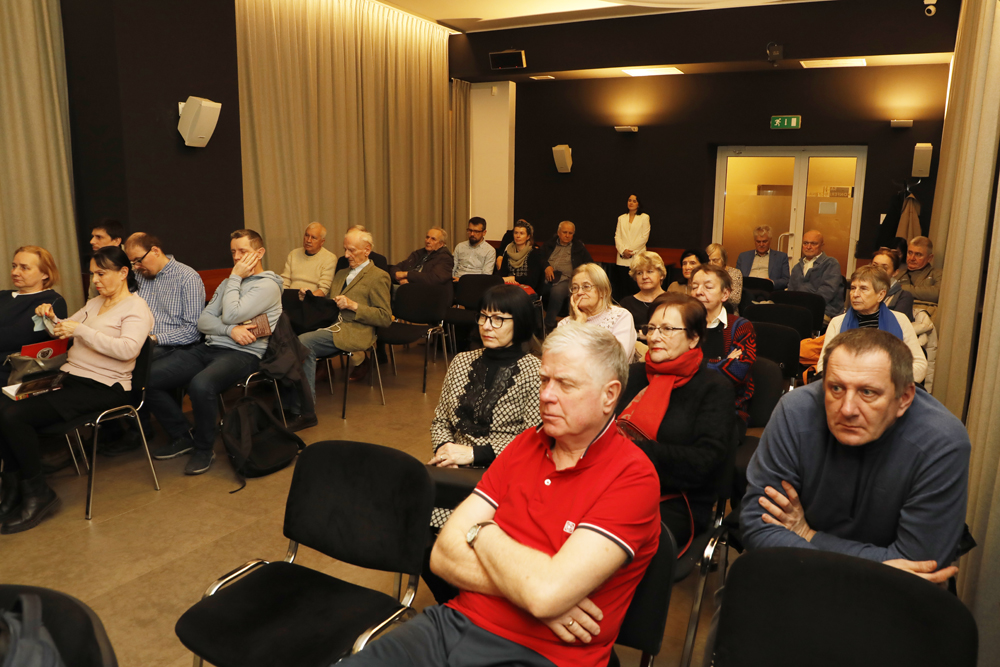 Spotkanie wokół książki „Niezniszczalny” o Rotmistrzu Pileckim, autorstwa Jarosława Wróblewskiego – Warszawa, 4 marca 2024. Fot. Piotr Życieński (IPN)