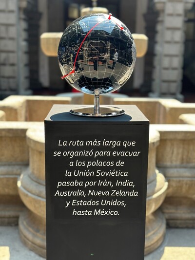 Otwarcie wystawy IPN „Szlaki nadziei. Odyseja wolności” w Meksyku – 5 marca 2024 r. Fot. Instituto Matías Romero