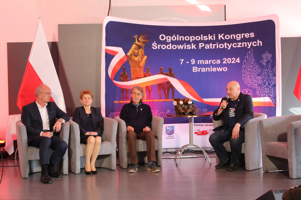 II Ogólnopolski Kongres Środowisk Patriotycznych w Braniewie – 7–9 marca 2024. Na zdj. zastępca prezesa IPN dr hab. Krzysztof Szwagrzyk. Fot. Natalia Zych-Janukowicz (IPN)