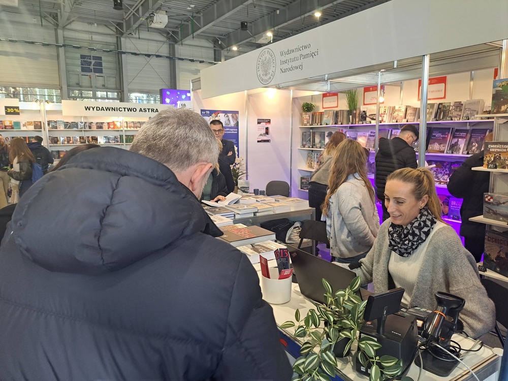 Wydawnictwo Instytutu Pamięci Narodowej na Poznańskich Targach Książki – 8–10 marca 2024. Fot. IPN