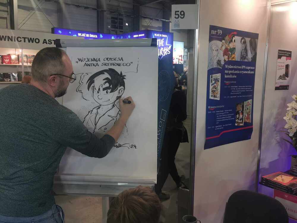 Wydawnictwo Instytutu Pamięci Narodowej na Poznańskich Targach Książki – 8–10 marca 2024. Fot. IPN